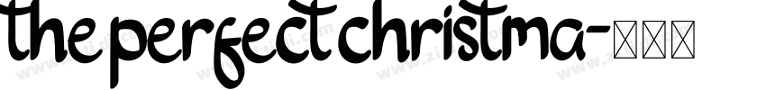 the perfect christma字体转换